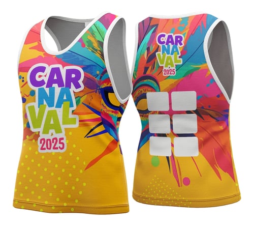 Arte Vetor Camisa Abadá de Carnaval 2026 - Modelo 105