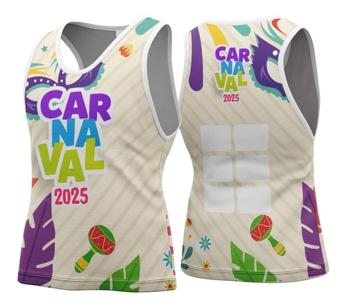 Arte Vetor Camisa Abadá de Carnaval 2026 - Modelo 107