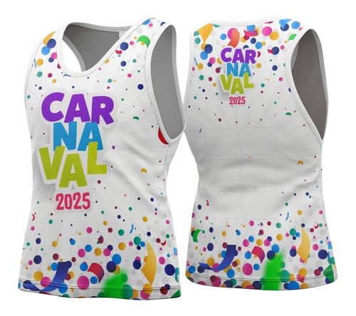 Arte Vetor Camisa Abadá de Carnaval 2026 - Modelo 110