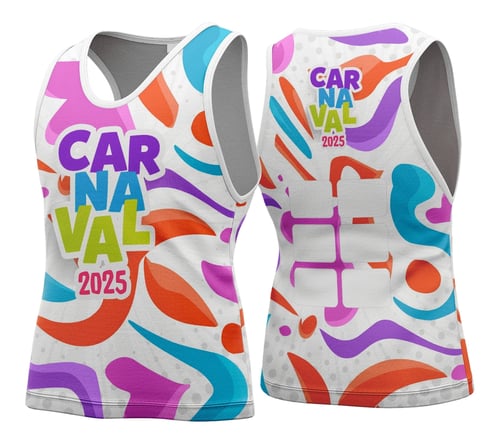Arte Vetor Camisa Abadá de Carnaval 2026 - Modelo 114