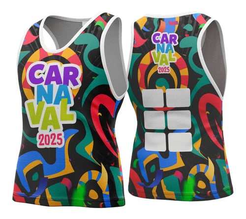 Arte Vetor Camisa Abadá de Carnaval 2026 - Modelo 116