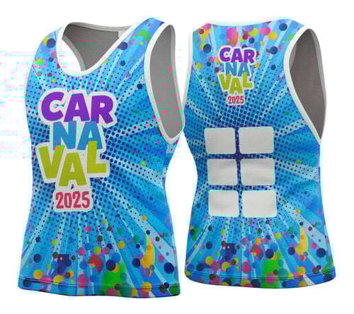 Arte Vetor Camisa Abadá de Carnaval 2026 - Modelo 117