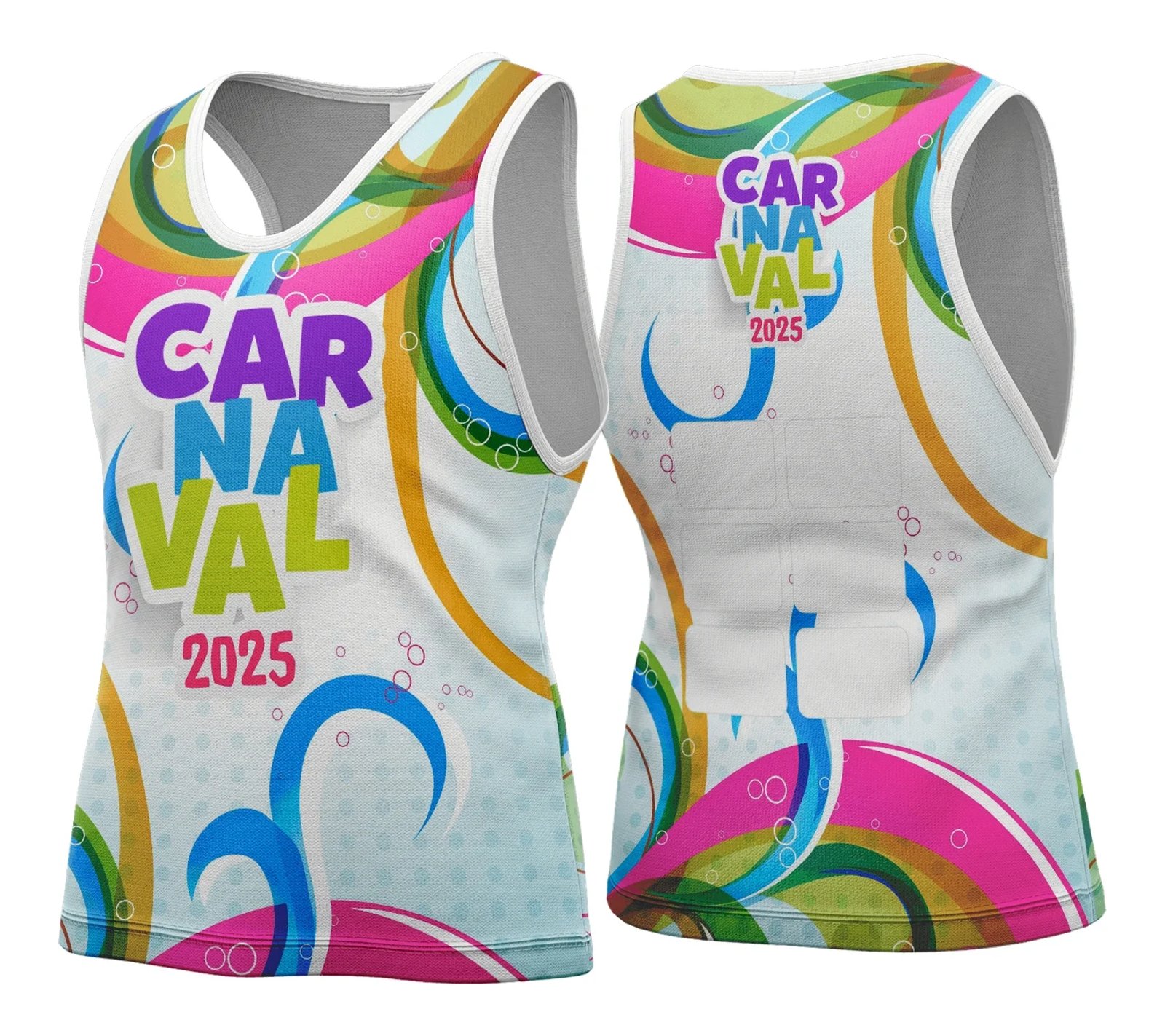 Arte Vetor Camisa Abadá de Carnaval 2026 - Modelo 127