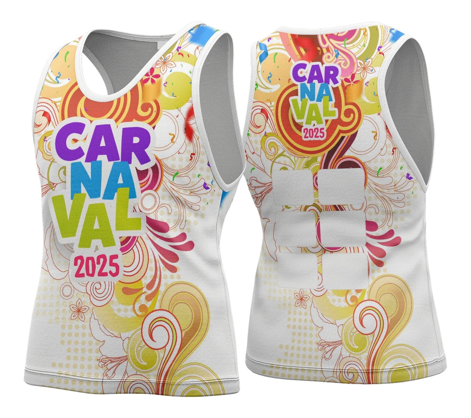 Arte Vetor Camisa Abadá de Carnaval 2026 - Modelo 130