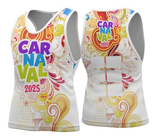 Arte Vetor Camisa Abadá de Carnaval 2026 - Modelo 130