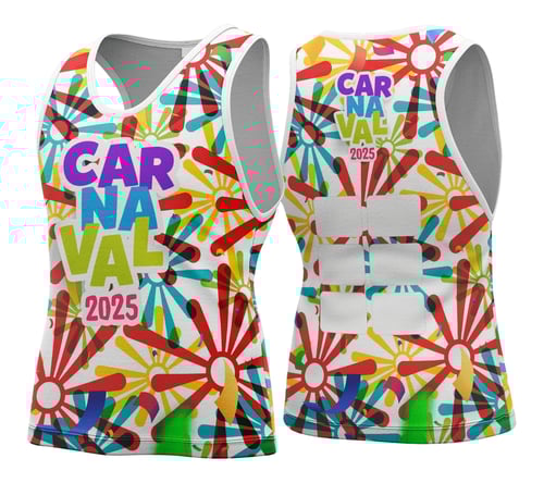 Arte Vetor Camisa Abadá de Carnaval 2026 - Modelo 137
