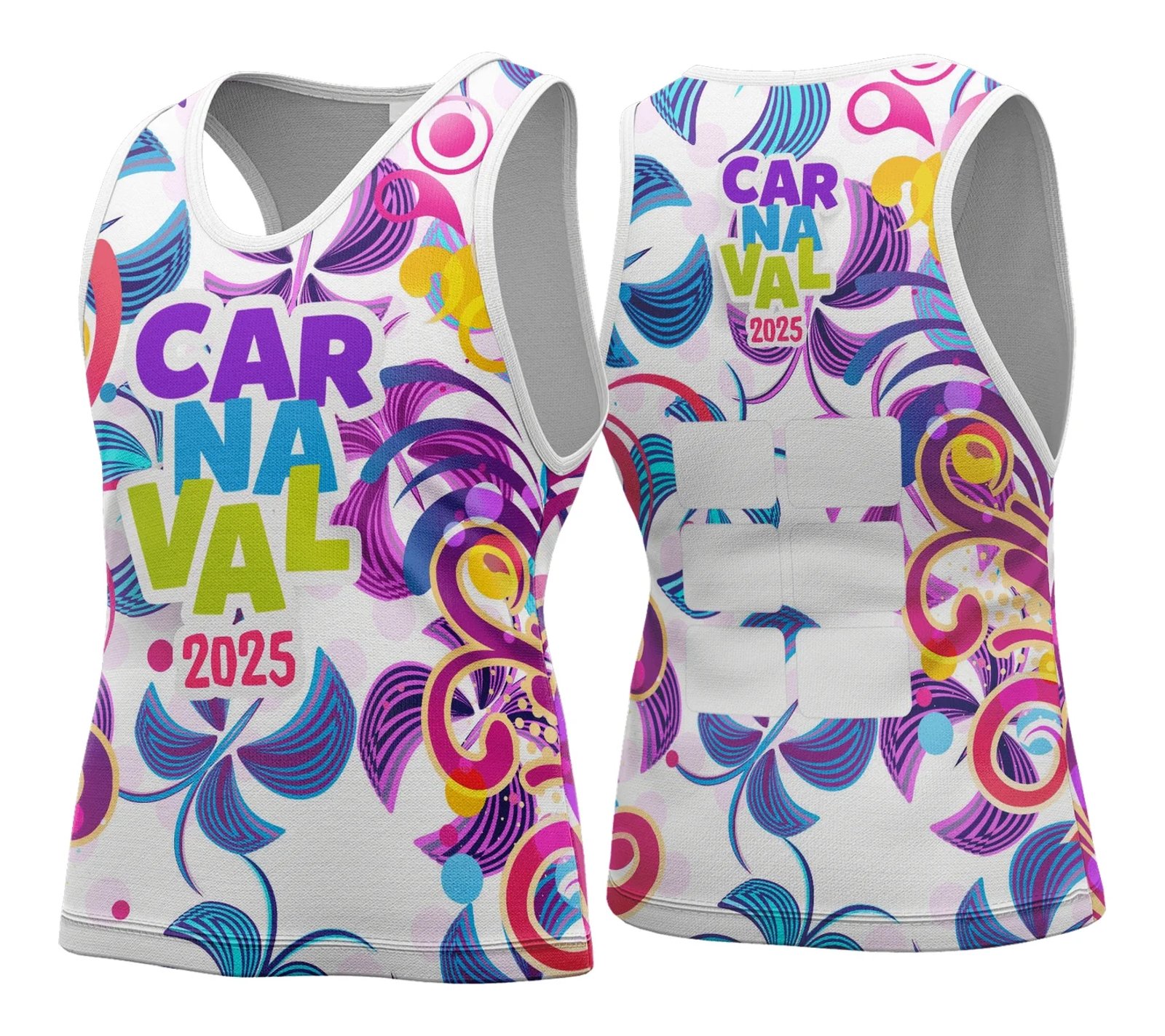 Arte Vetor Camisa Abadá de Carnaval 2026 - Modelo 139