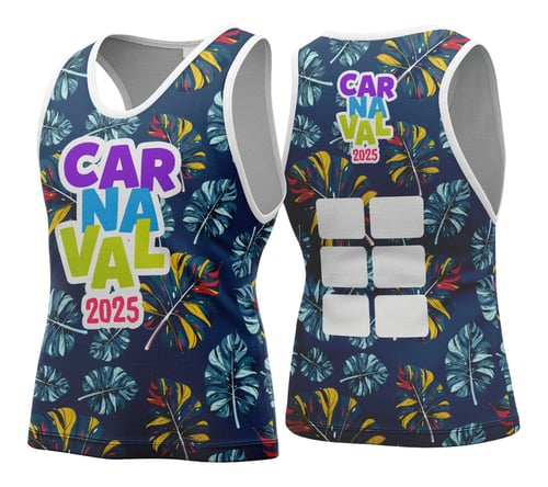 Arte Vetor Camisa Abadá de Carnaval 2026 - Modelo 148