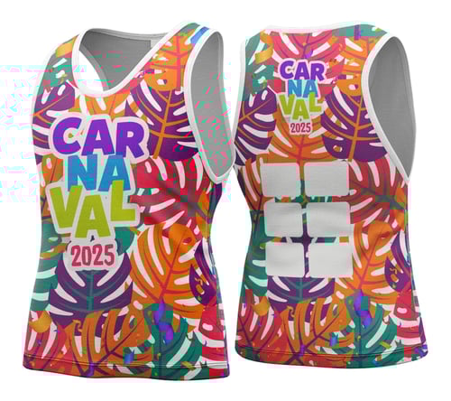 Arte Vetor Camisa Abadá de Carnaval 2026 - Modelo 149