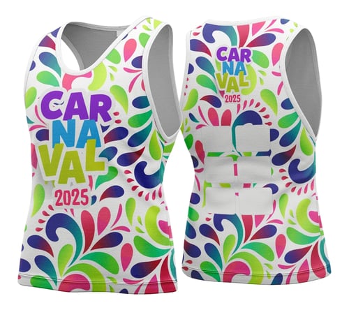 Arte Vetor Camisa Abadá de Carnaval 2026 - Modelo 151