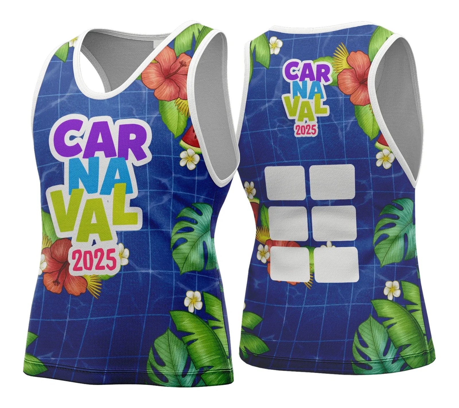Arte Vetor Camisa Abadá de Carnaval 2026 - Modelo 156