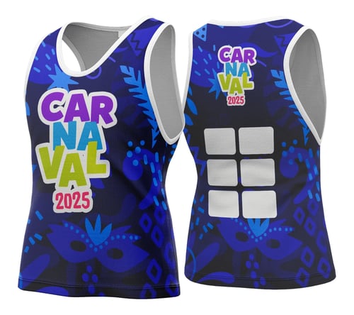 Arte Vetor Camisa Abadá de Carnaval 2026 - Modelo 157