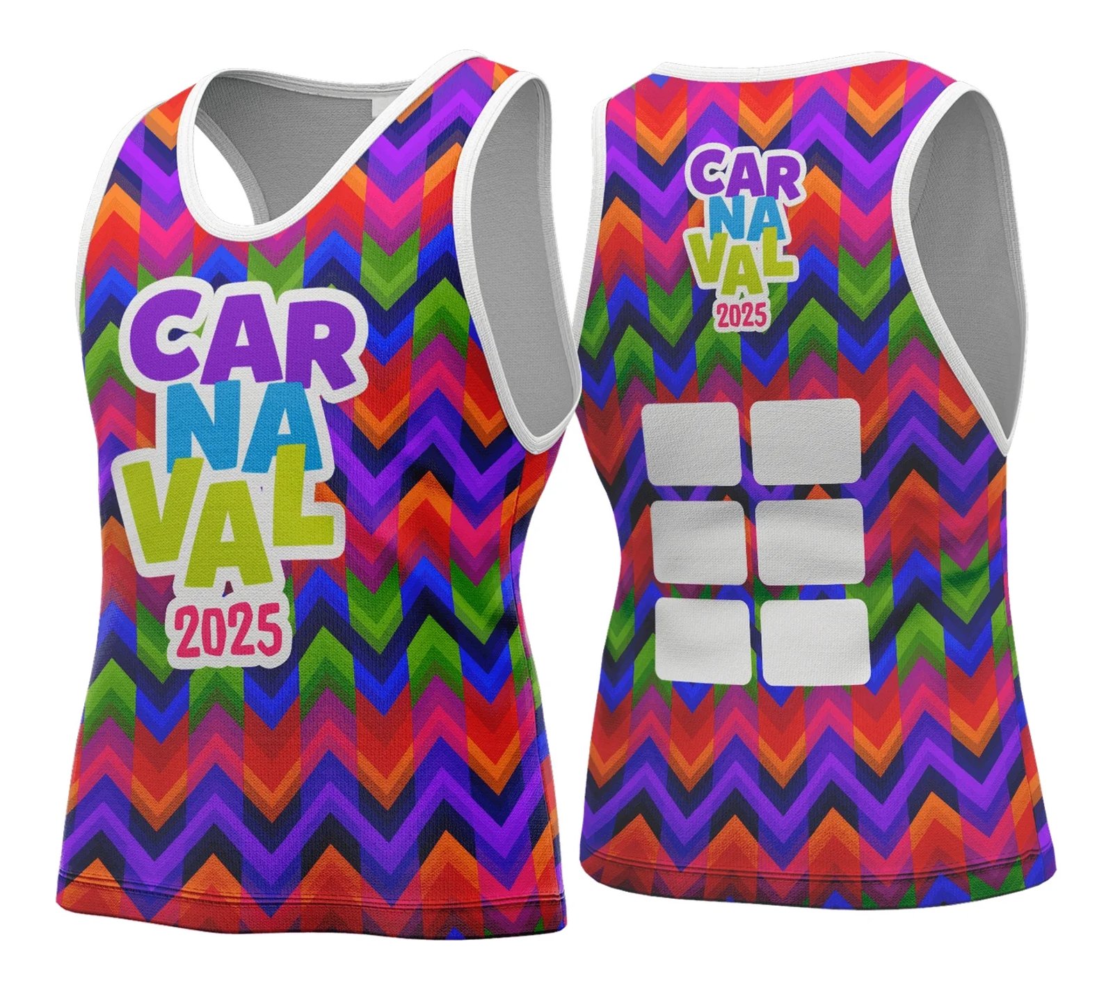 Arte Vetor Camisa Abadá de Carnaval 2026 - Modelo 160