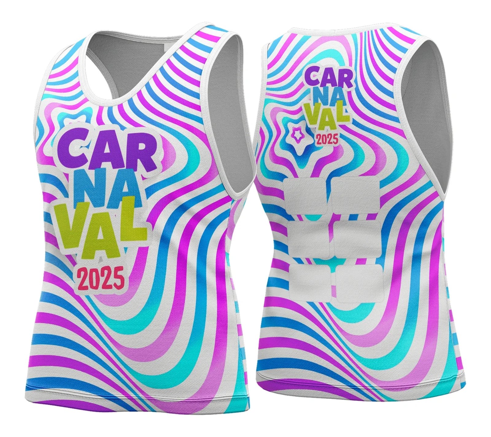 Arte Vetor Camisa Abadá de Carnaval 2026 - Modelo 167