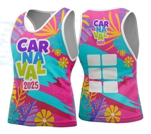 Arte Vetor Camisa Abadá de Carnaval 2026 - Modelo 170