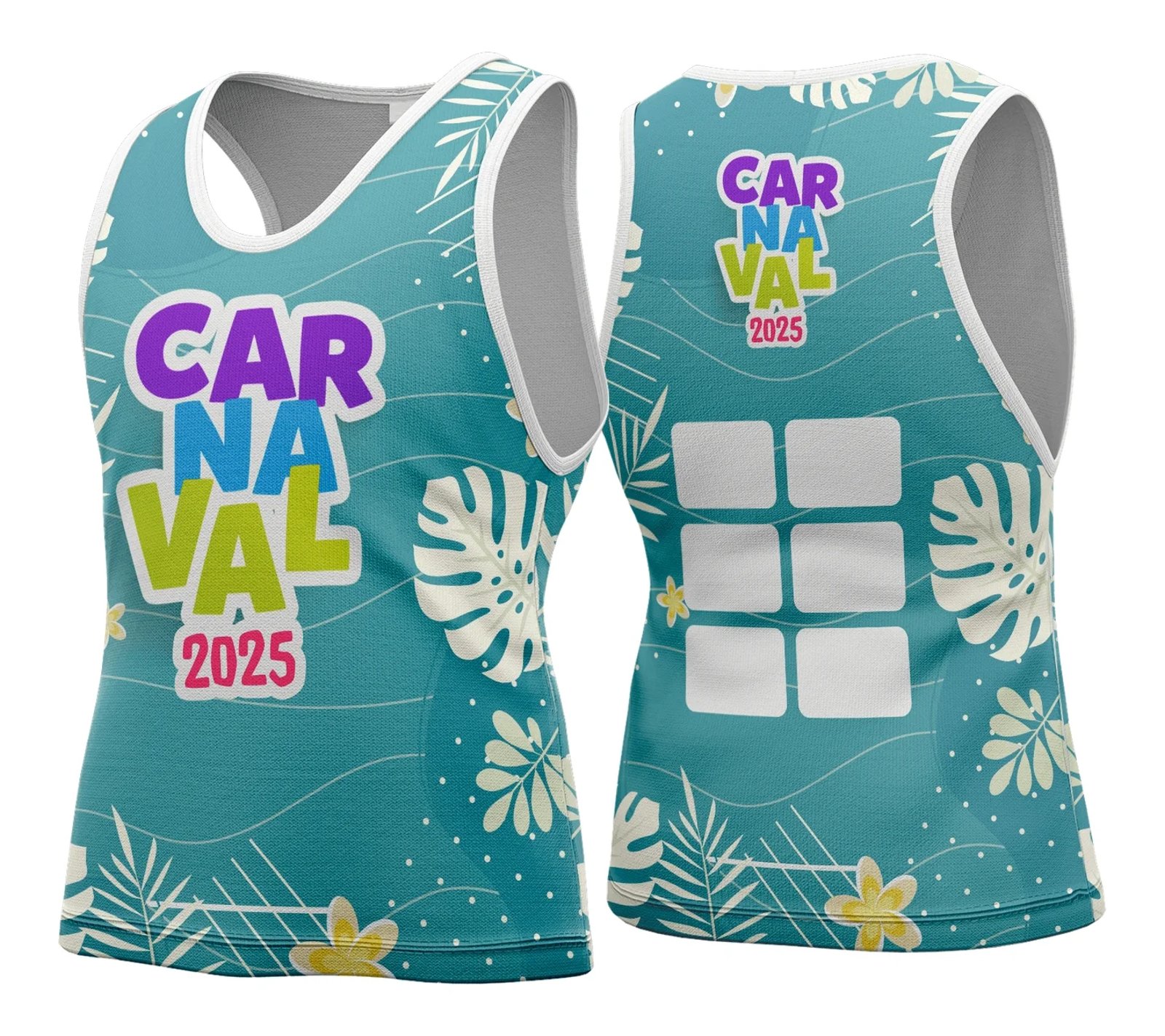 Arte Vetor Camisa Abadá de Carnaval 2026 - Modelo 171