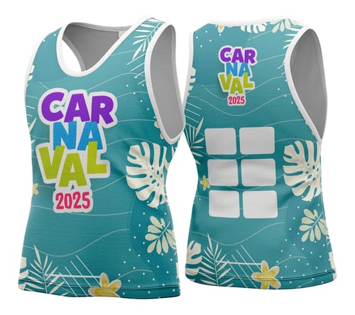 Arte Vetor Camisa Abadá de Carnaval 2026 - Modelo 171