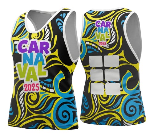 Arte Vetor Camisa Abadá de Carnaval 2026 - Modelo 173