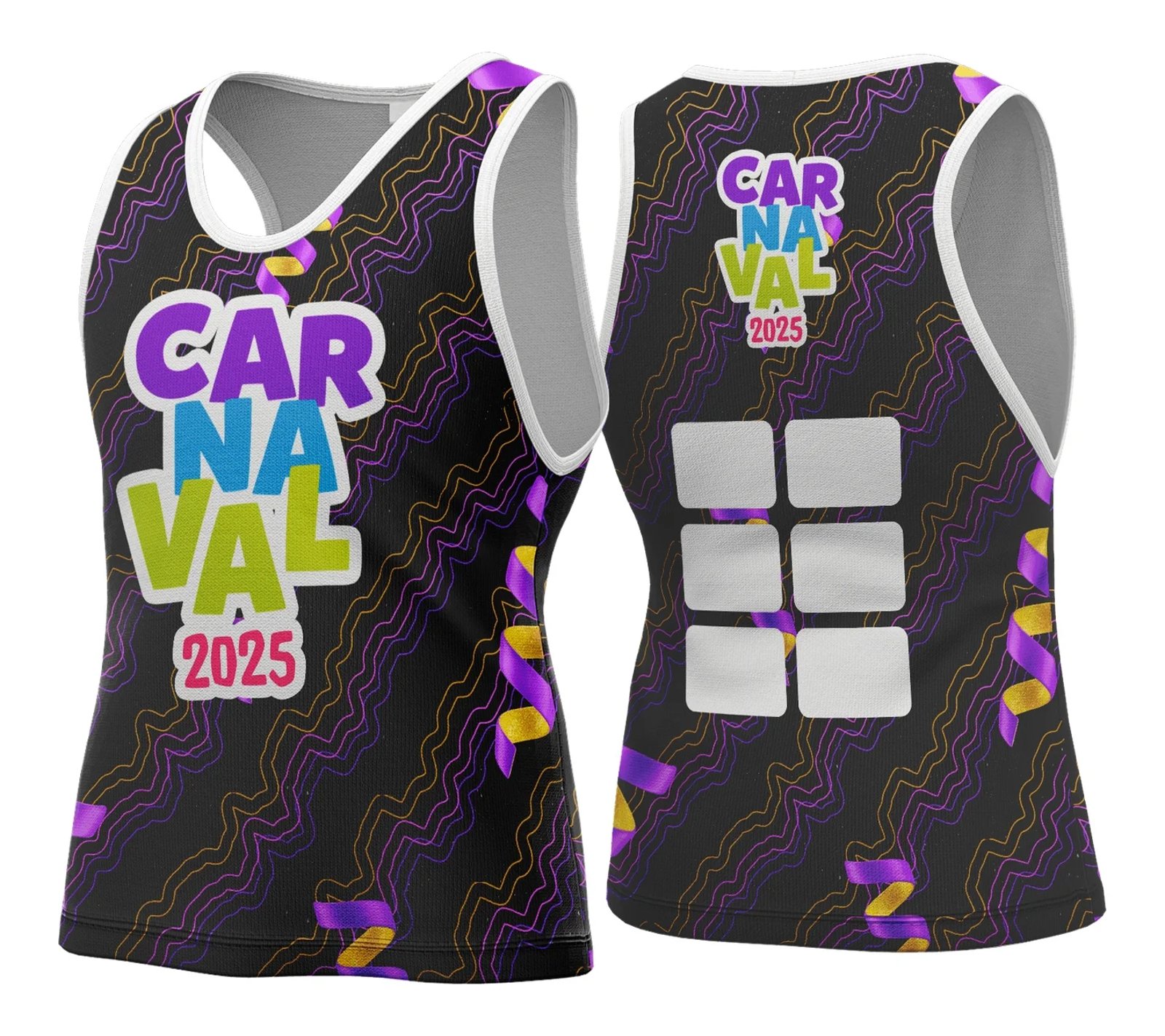 Arte Vetor - Camisa Abadá de Carnaval 2026 - Modelo 178