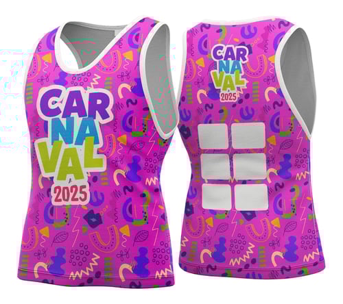 Arte Vetor - Camisa Abadá de Carnaval 2026 - Modelo 183