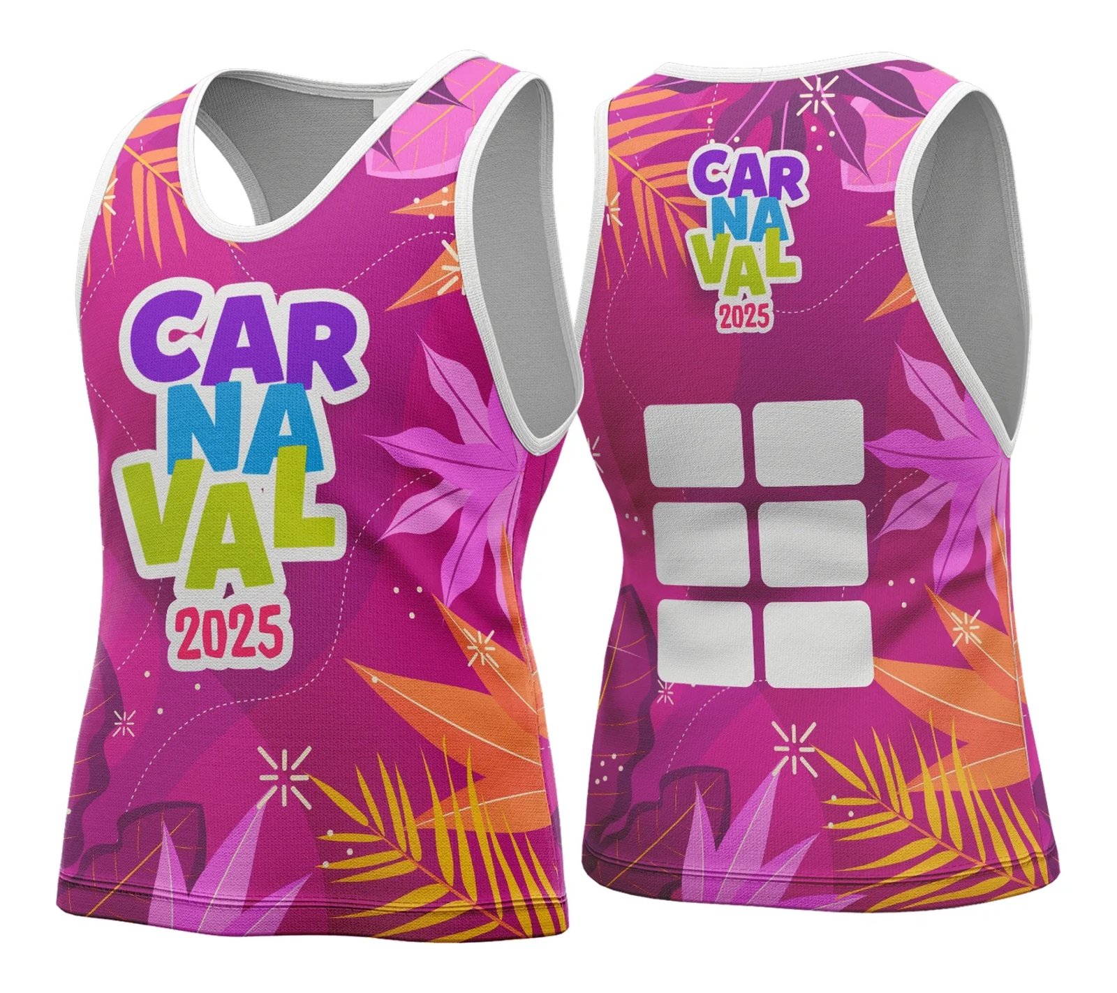 Arte Vetor - Camisa Abadá de Carnaval 2026 - Modelo 195
