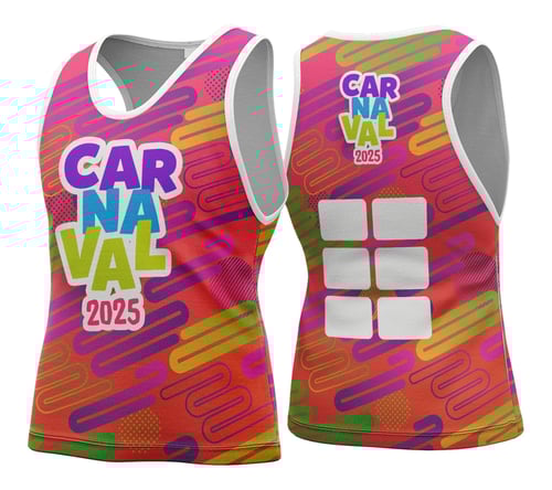 Arte Vetor - Camisa Abadá de Carnaval 2026 - Modelo 196