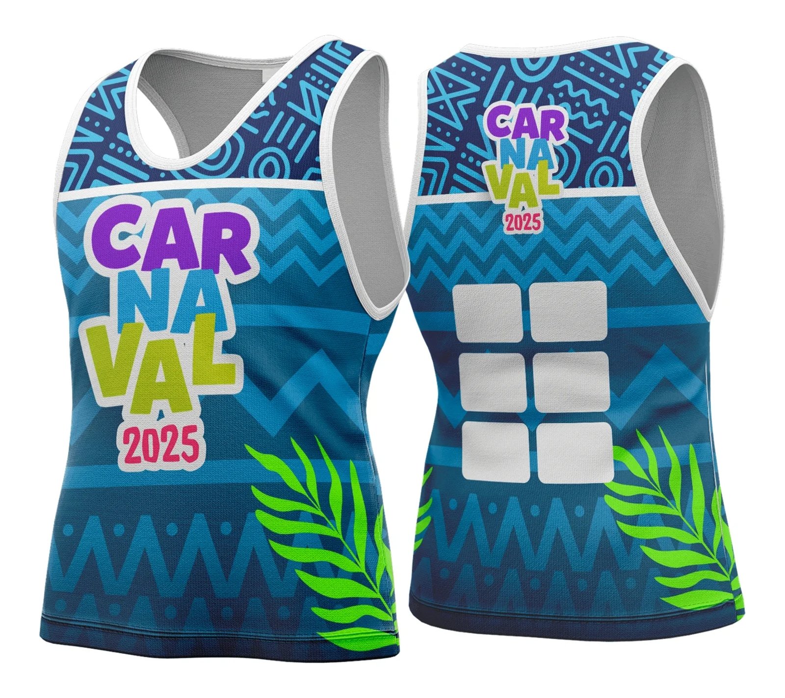 Arte Vetor - Camisa Abadá de Carnaval 2026 - Modelo 199
