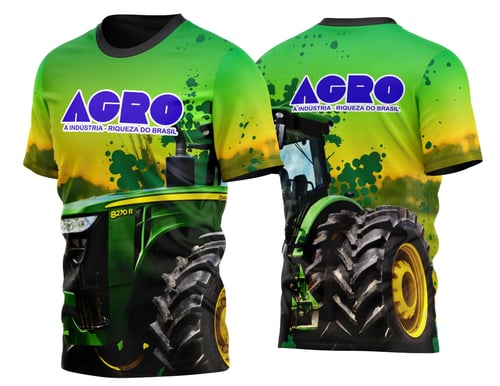Arte Vetor Camisa AGRO Trator 2023: Crie Estampas Personalizadas de Alta Qualidade para Suas Roupas!