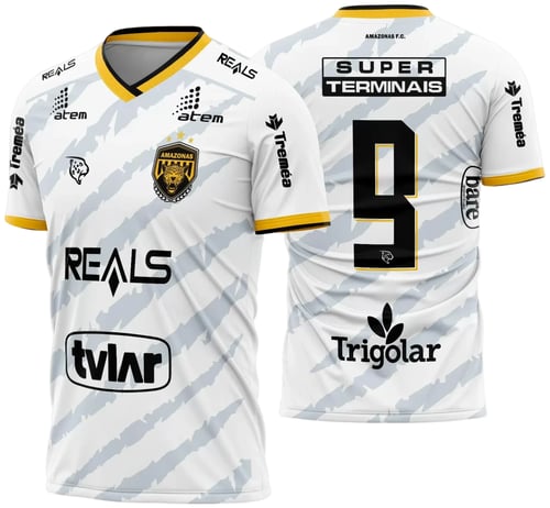 Arte Vetor Camisa Amazonas FC Reserva 2023 - 2024