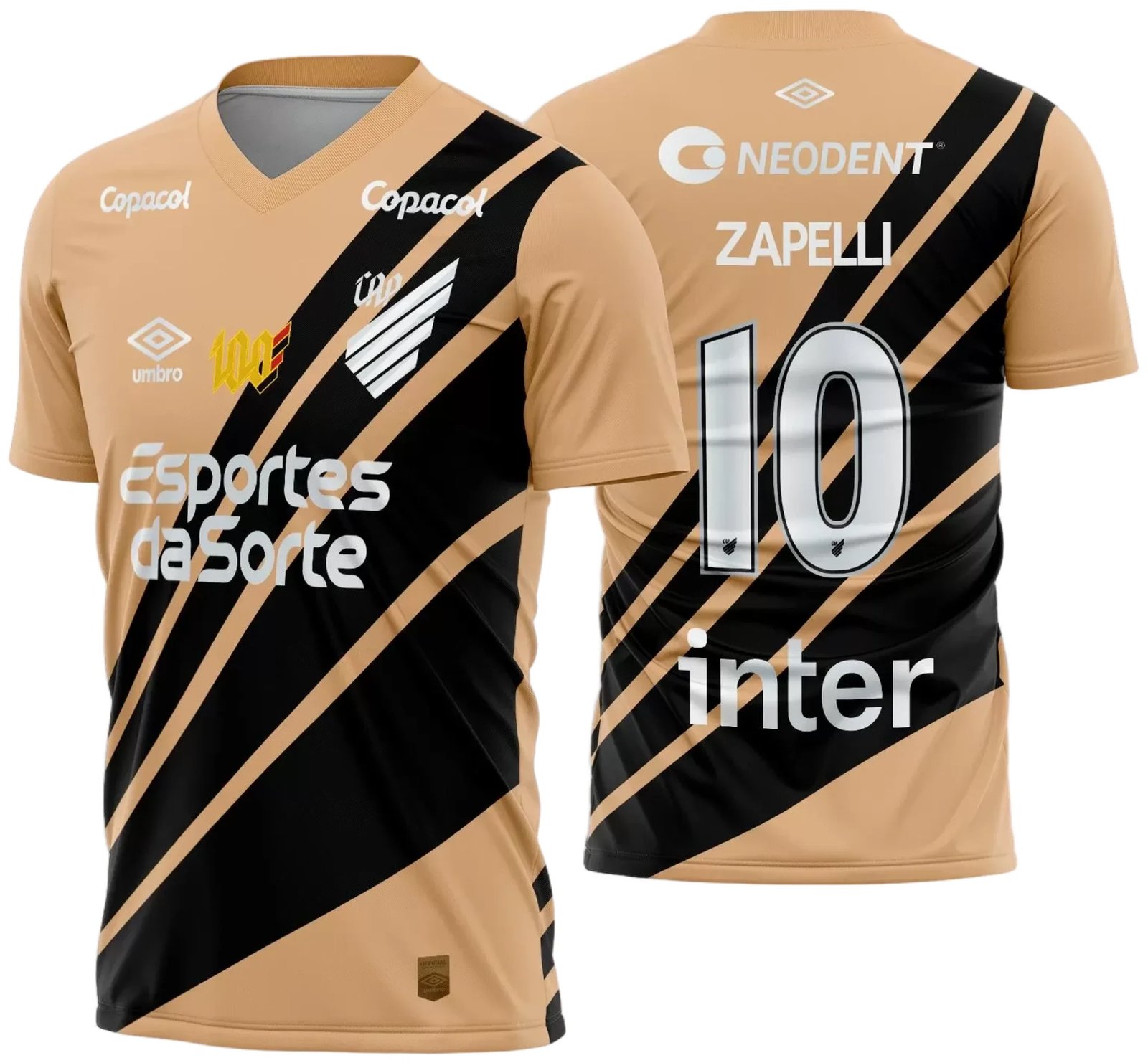 Arte Vetor Camisa Athletico PR Reserva 2024 - 2025