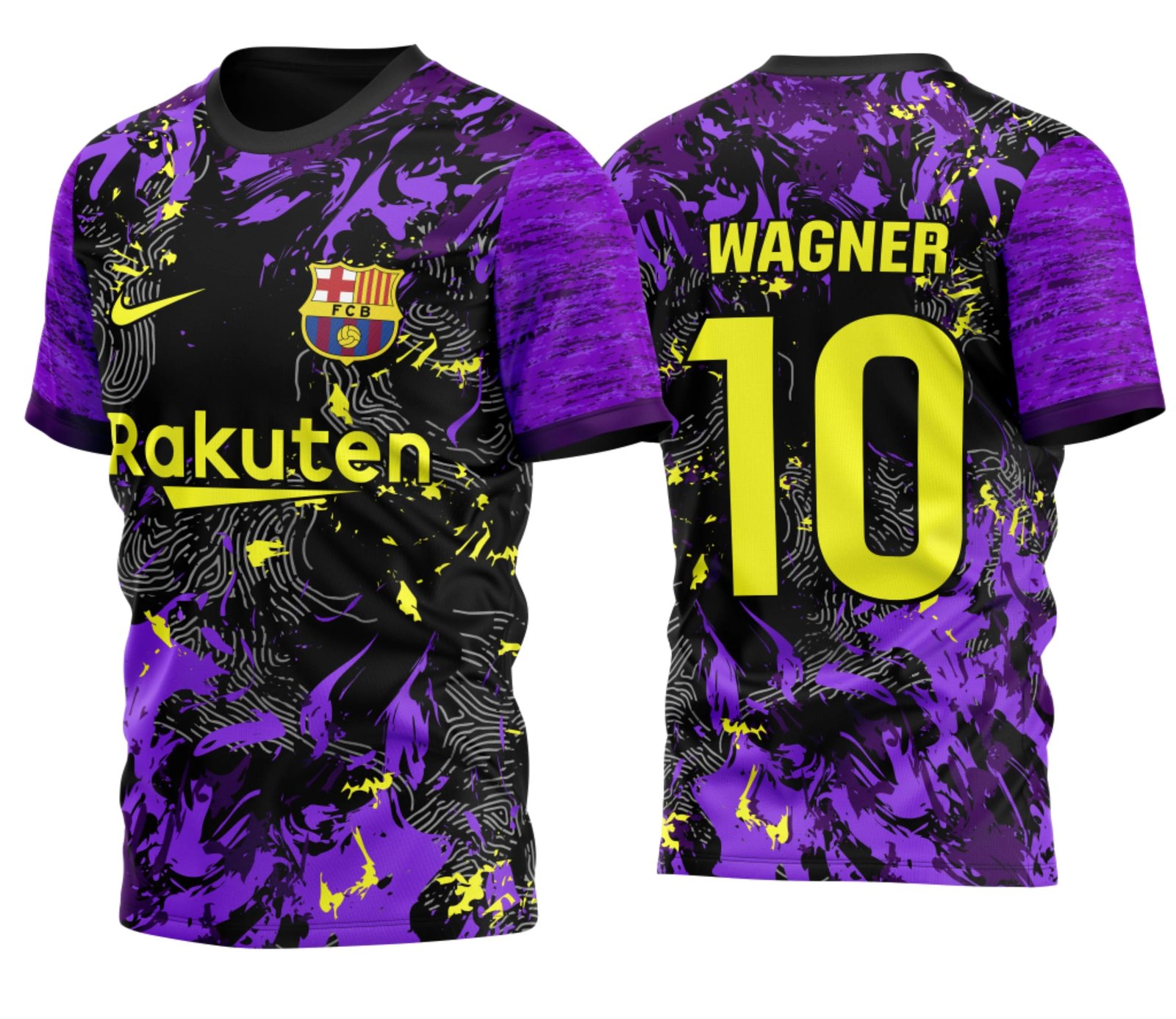 Arte Vetor Camisa Barcelona 2023 Tinta Conceito