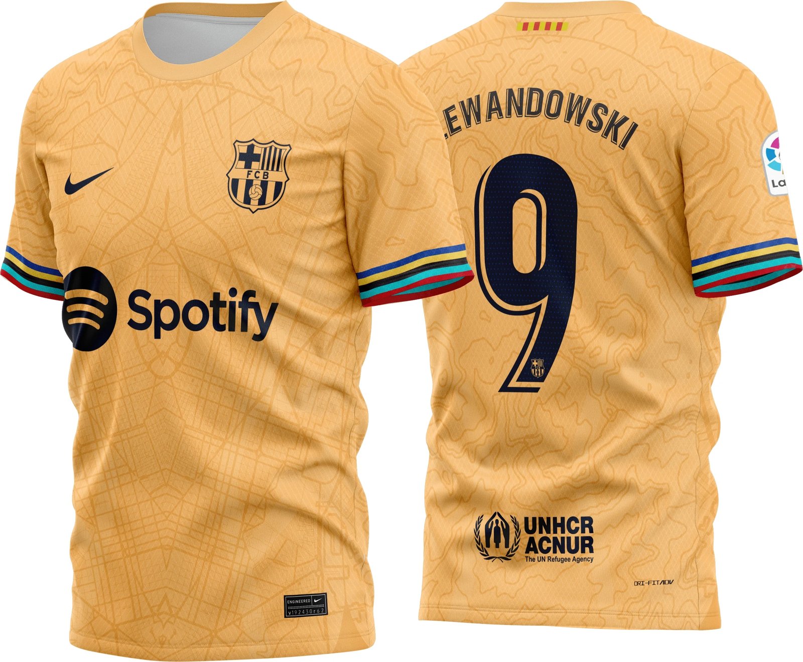 Arte Vetor Camisa Barcelona Reserva 2022 - 2023: Uma Mistura de Arte e Paixão