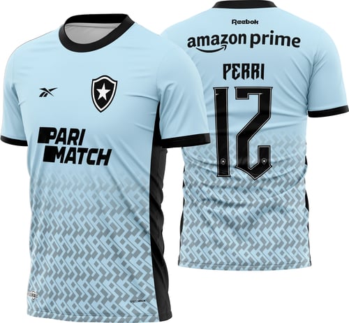 Arte Vetor Camisa Botafogo Goleiro 2023-24