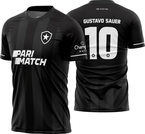 Arte Vetor Camisa Botafogo Reserva 2023-2024