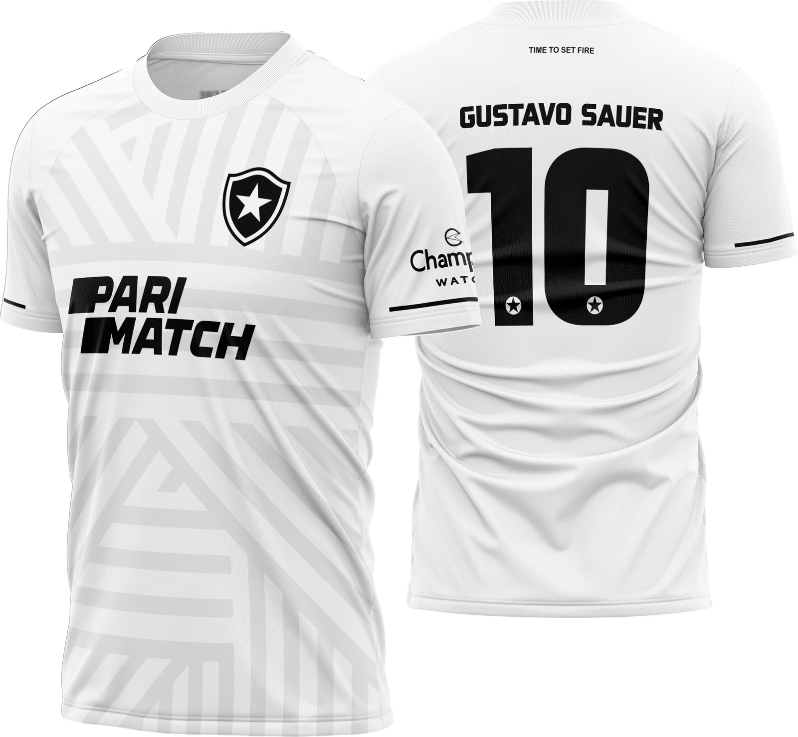 Arte Vetor Camisa Botafogo Terceira 2023-2024