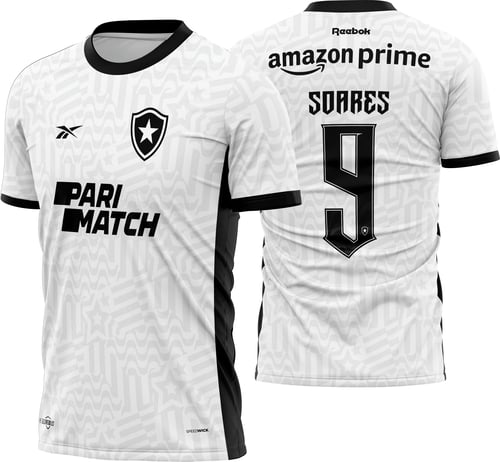 Arte Vetor Camisa Botafogo Terceira 2023-24 B