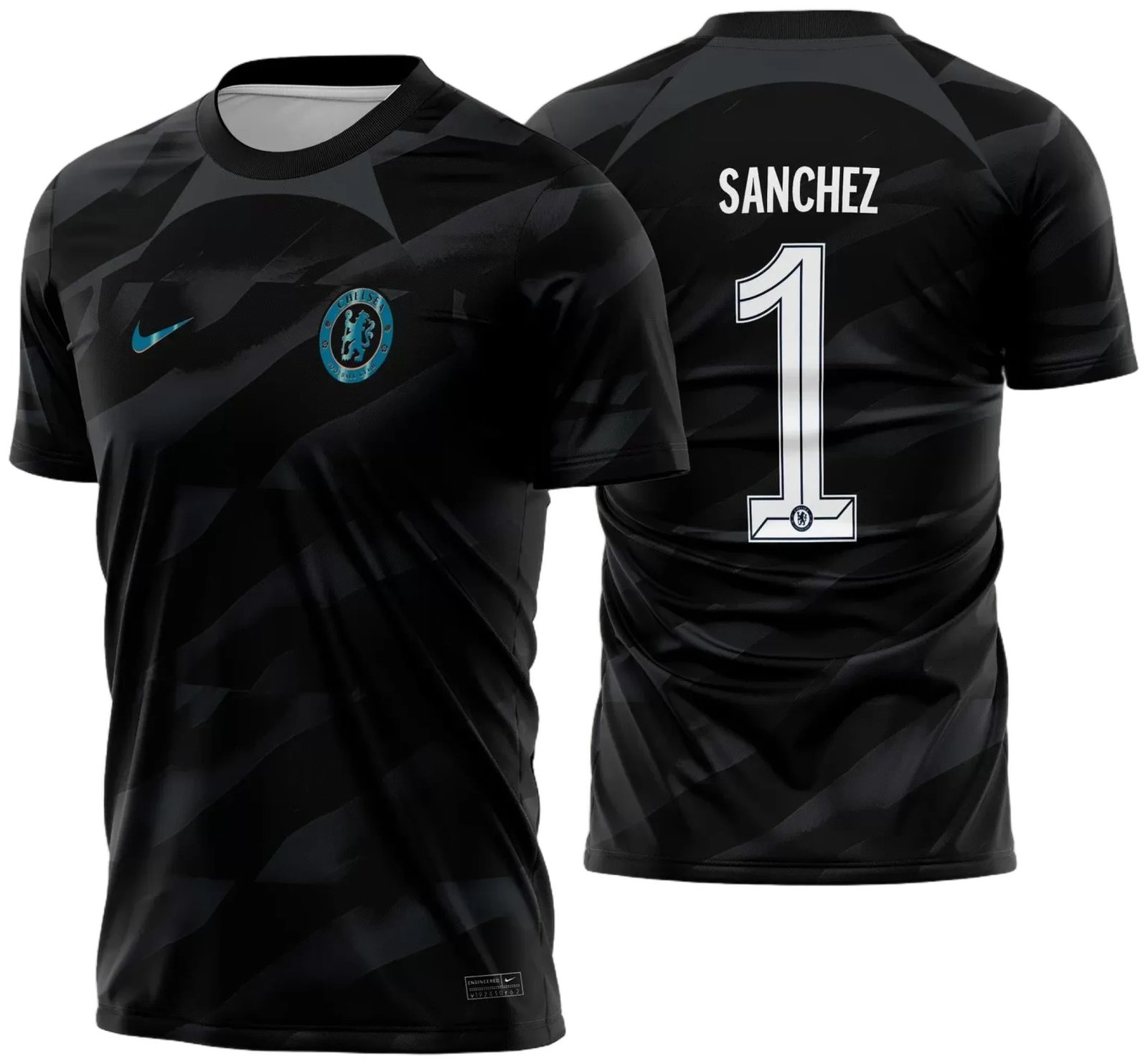 Arte Vetor Camisa Chelsea Goleiro 2023 - 2024