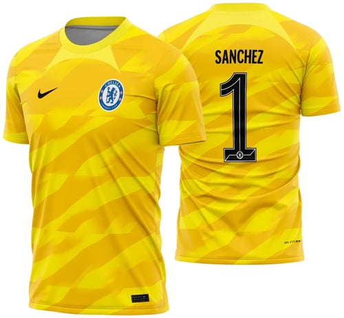 Arte Vetor Camisa Chelsea Goleiro 2023 - 2024