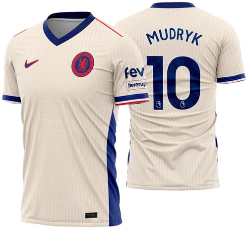 Arte Vetor Camisa Chelsea Reserva 2024 - 2025