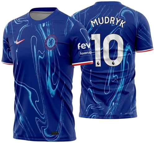 Arte Vetor Camisa Chelsea Titular 2024 - 2025