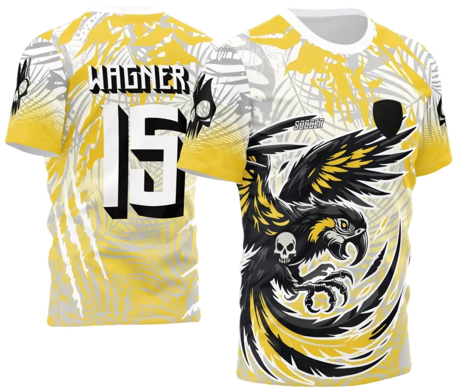 Arte Vetor Camisa de Interclasse Arara Ataque 2024 - 2025 V2