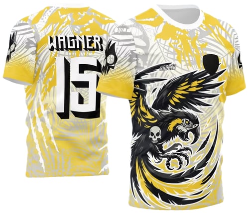 Arte Vetor Camisa de Interclasse Arara Ataque 2024 - 2025 V2