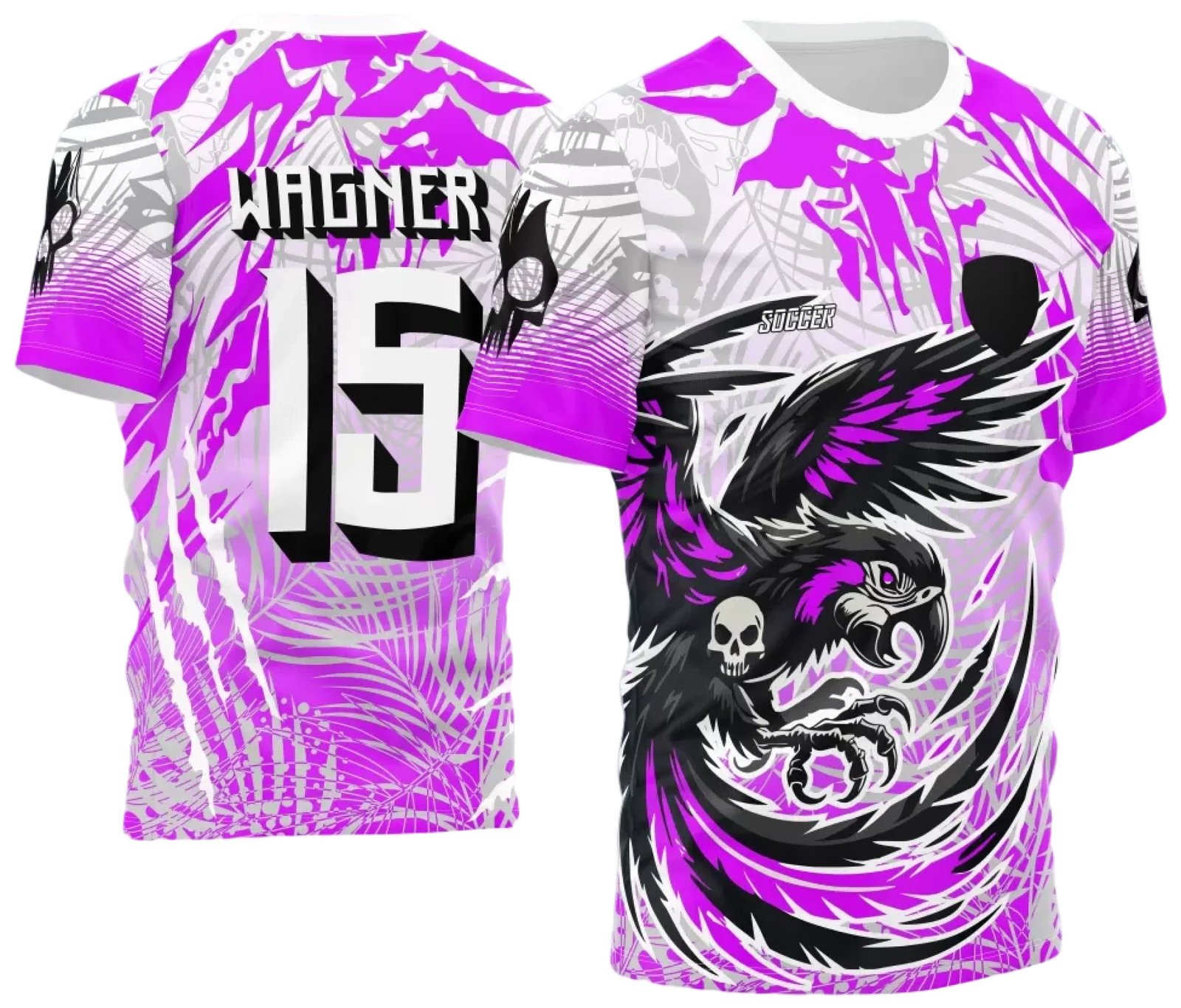 Arte Vetor Camisa de Interclasse Arara Ataque 2024 - 2025 V2