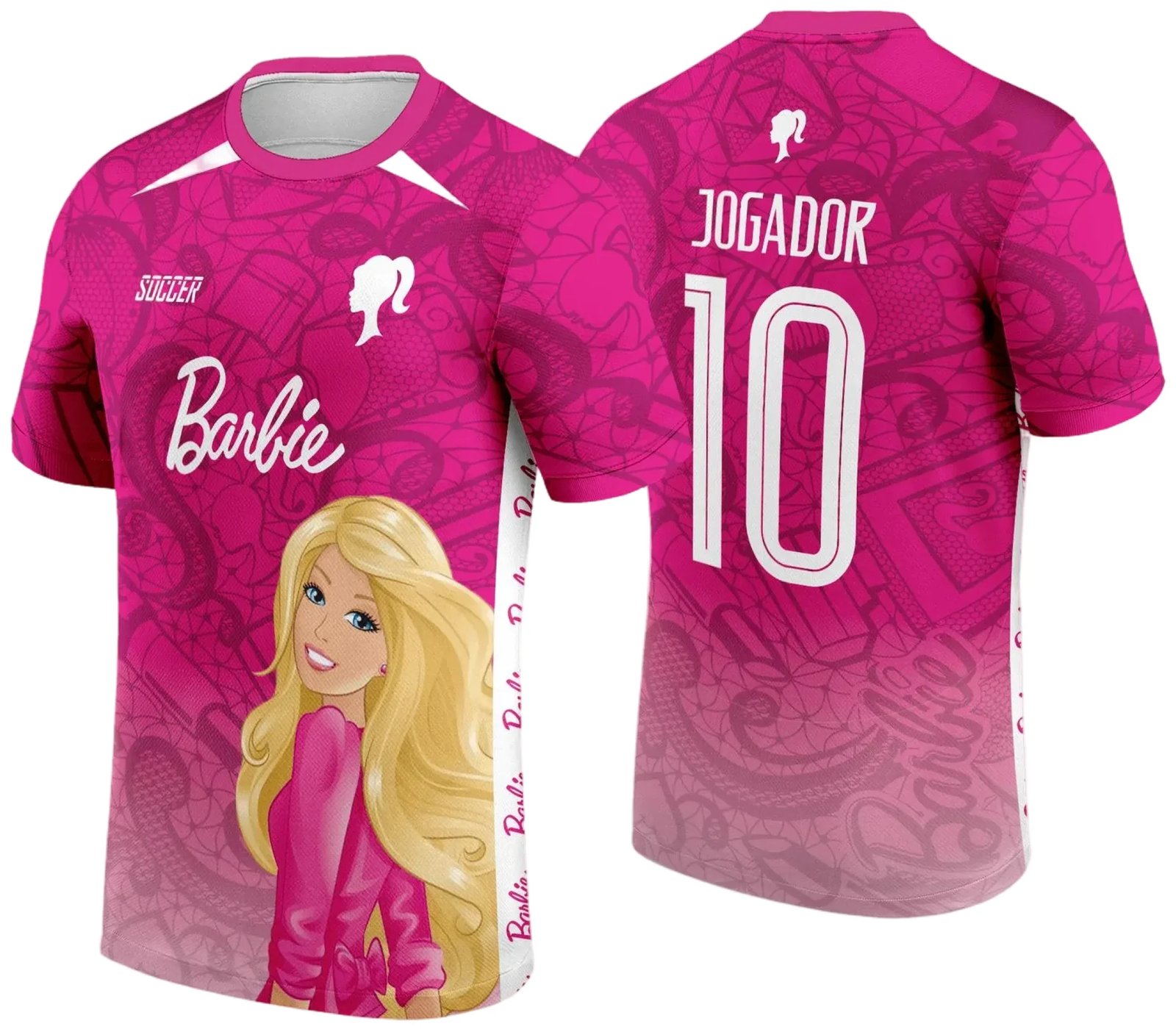 Arte Vetor Camisa de Interclasse Barbie 2024 - 2025