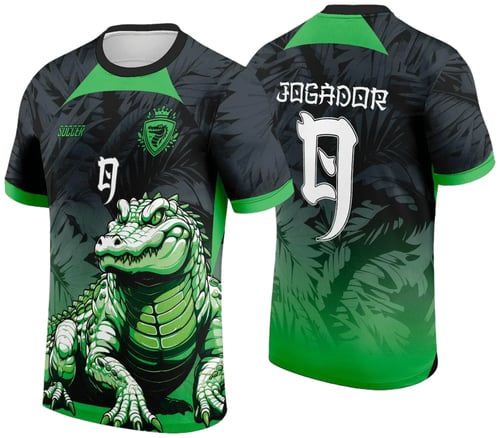 Arte Vetor Camisa de Interclasse Crocodilo 2024 - 2025