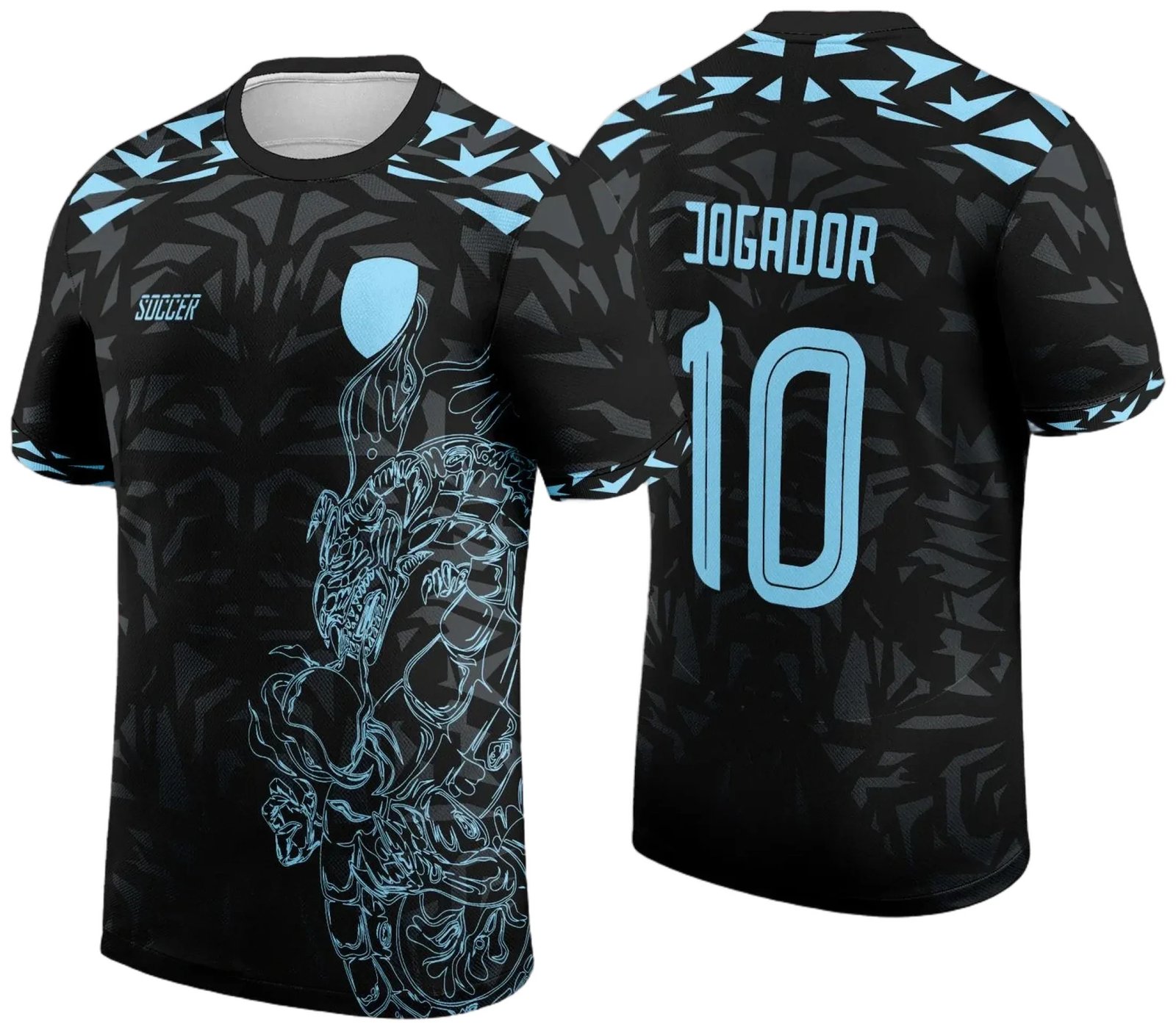 Arte Vetor Camisa de Interclasse Dragão 2024 - 2025