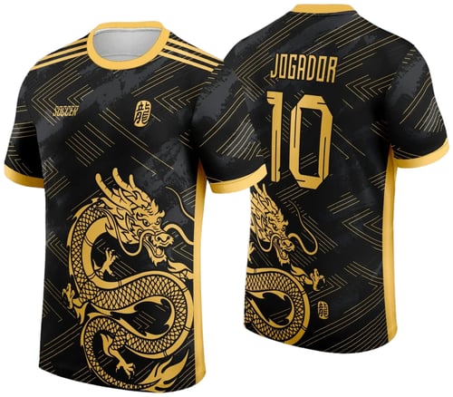Arte Vetor Camisa de Interclasse Dragão 2024 - 2025