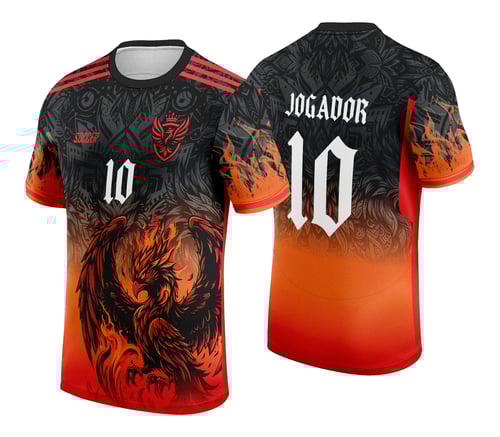 Arte Vetor Camisa de Interclasse Fênix 2024 - 2025