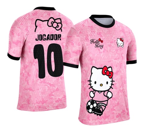 Arte Vetor Camisa de Interclasse Hello Kitty