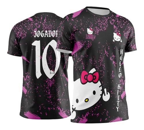 Arte Vetor Camisa de Interclasse Hello Kitty -  Jogos Internos 2024 - 2025